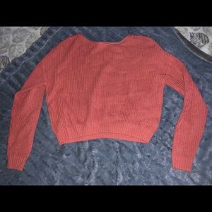 Orange/red sweater